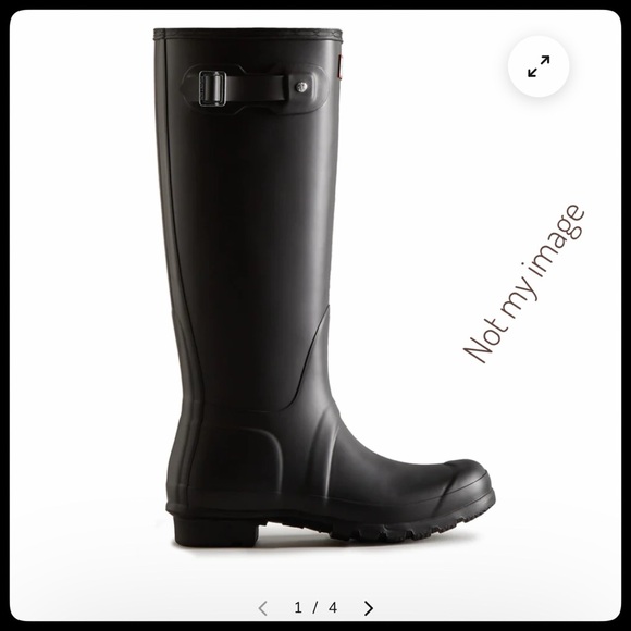 HUNTER Original Tall Rain Boots - Picture 4 of 10